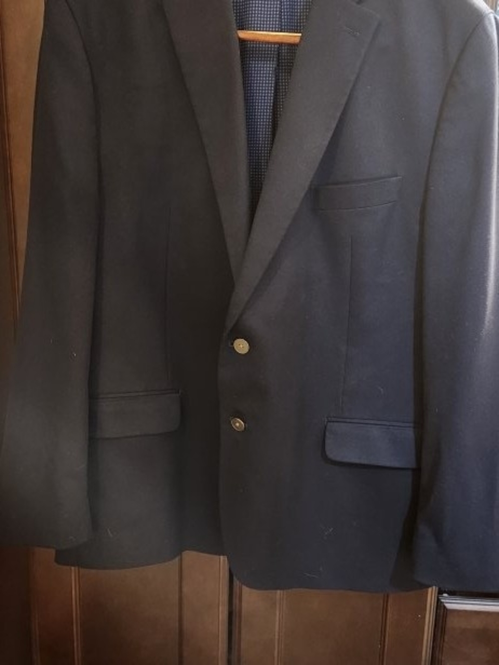 Michael Kors Men's Navy Two-Button Sport Coat